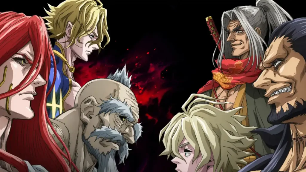 кадр из аниме-сериала «Повесть о конце света»